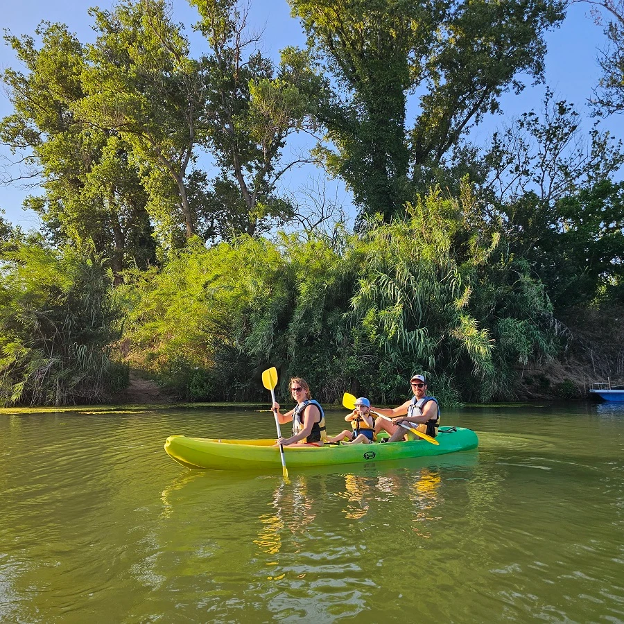 River kayak for family