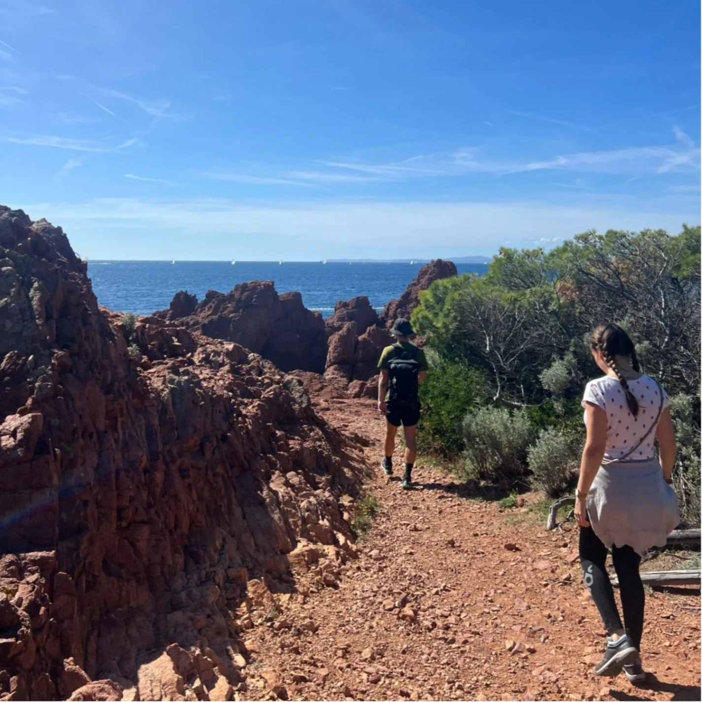 Coastal path Cap Dramont