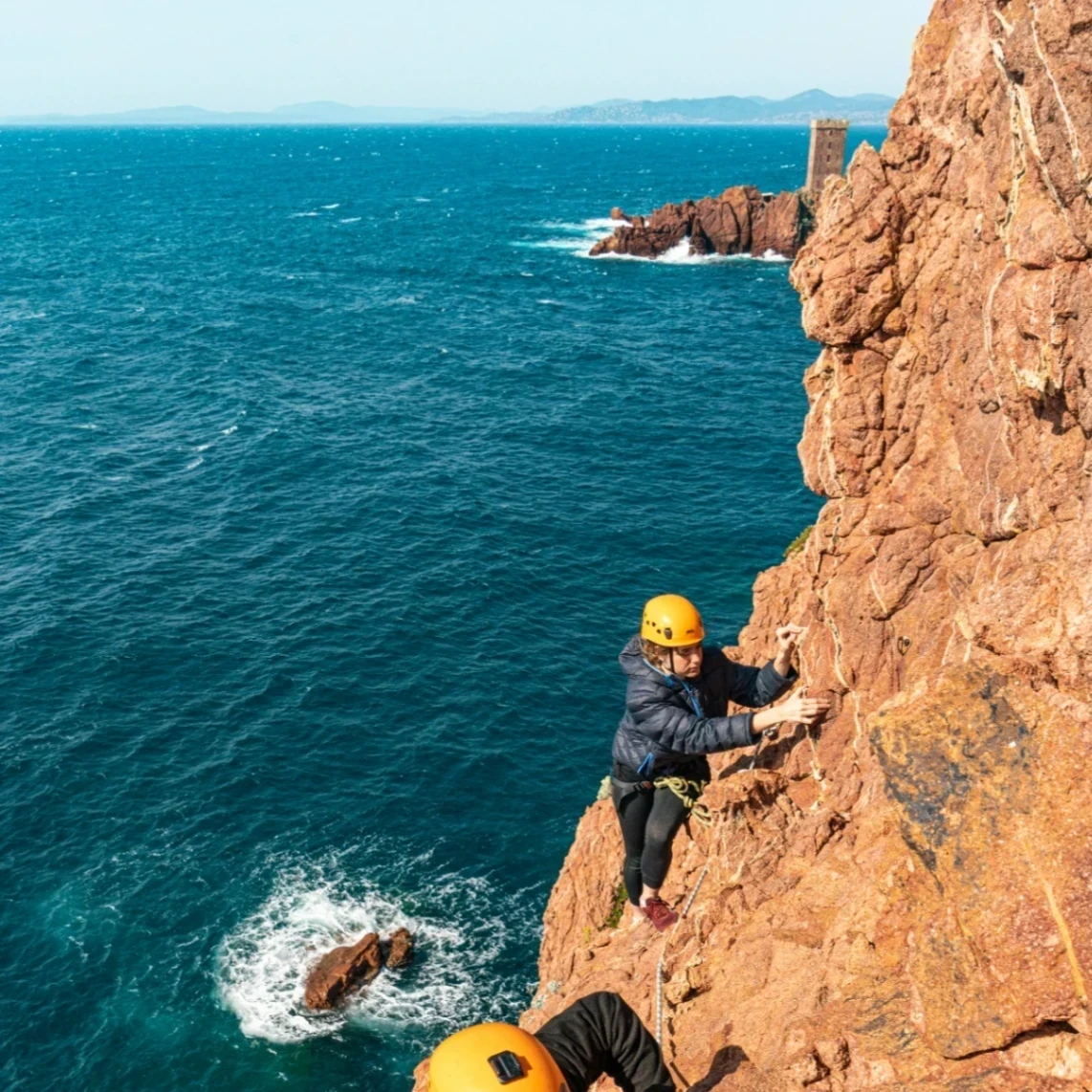 Rock climbing Dramont Saint Raphael