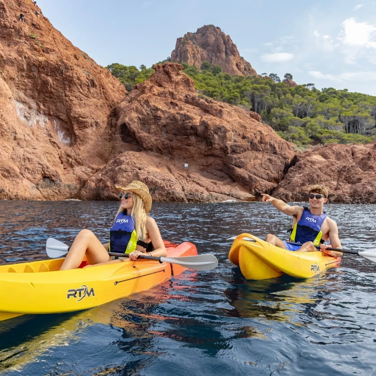 Kayak seashore Cap Dramont