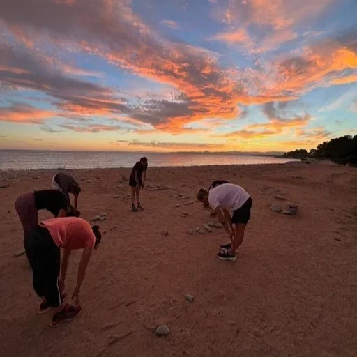 Fitness with coach Ile d'Or