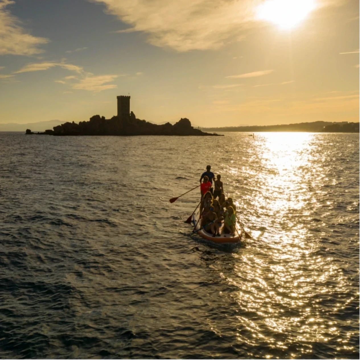 Sunset tour Saint Raphael