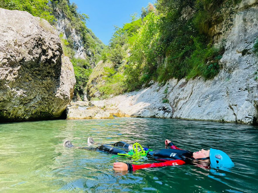 Canyoning special Family - Expérience Côte d'Azur