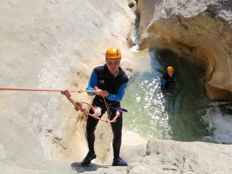 Extreme Canyoning - Expérience Côte d'Azur