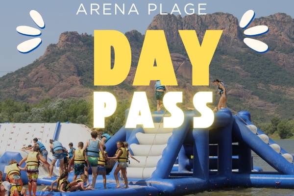 1/2 Day pass Water Glisse Passion Aréna Plage - Expérience Côte d'Azur