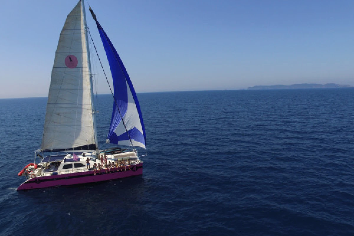 1/2 journey in Catamaran from Lavandou - Expérience Côte d'Azur