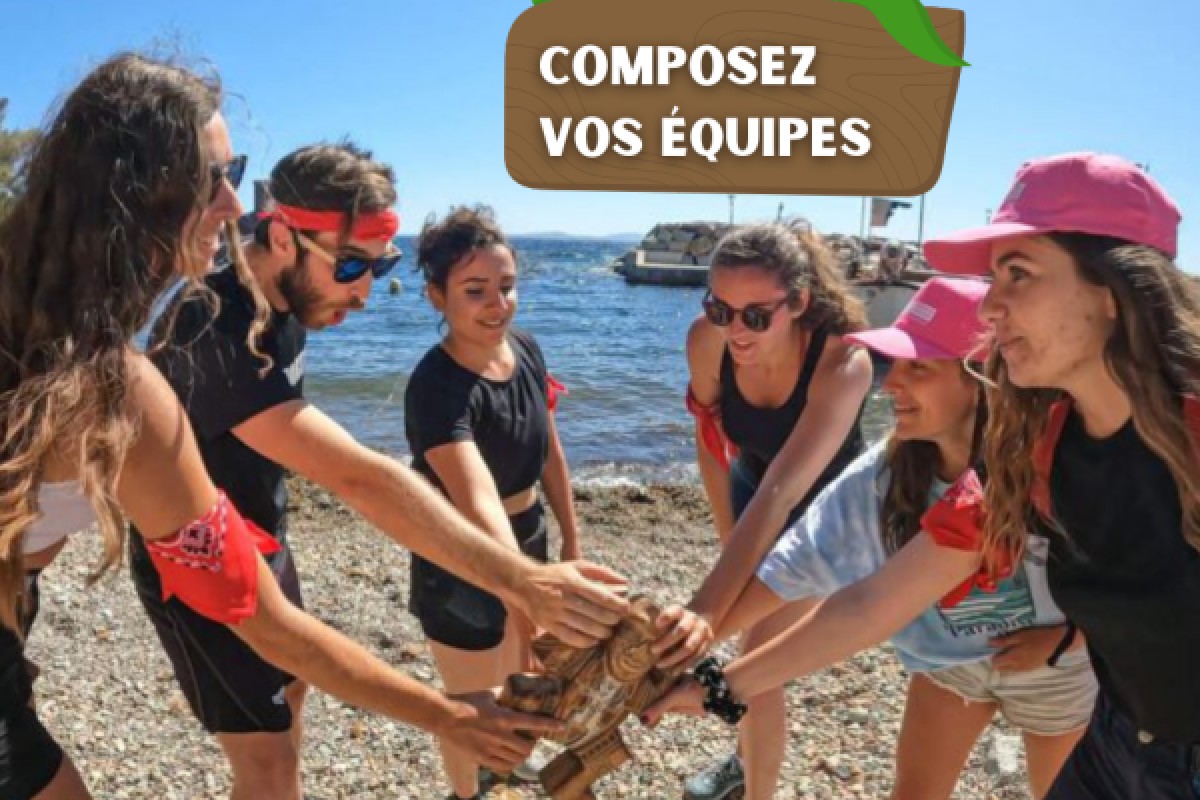 ADVENTURE FUSION Group Combo: Koh-Lantor + Treasure hunt - Expérience Côte d'Azur