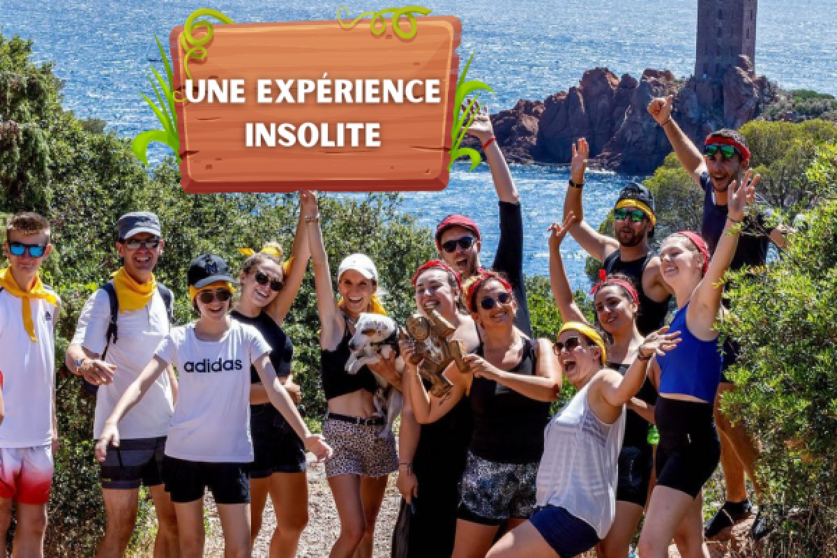 ADVENTURE FUSION Group Combo: Koh-Lantor + Treasure hunt - Expérience Côte d'Azur