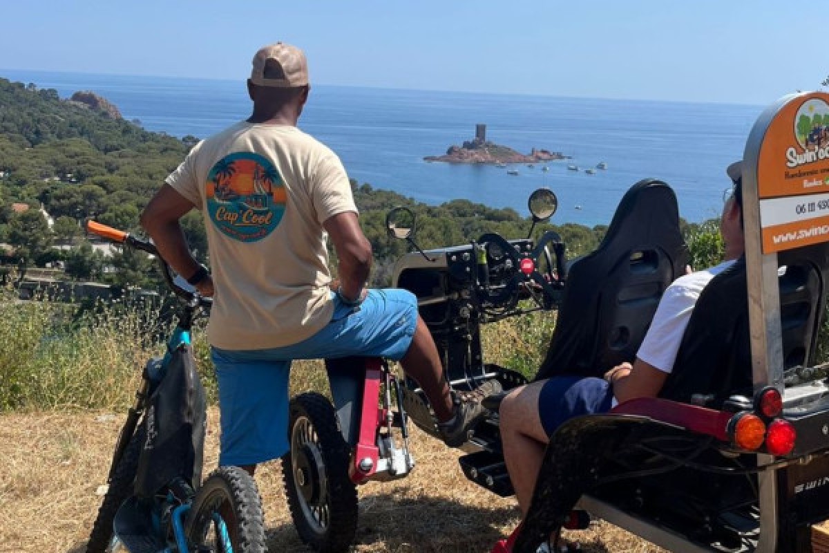 Agay – Off-Road Adventure in the Estérel with an Electric Swincar Buggy - Expérience Côte d'Azur