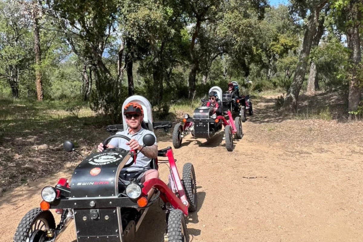 Swincar ride - Saint Cassien Lake - Expérience Côte d'Azur