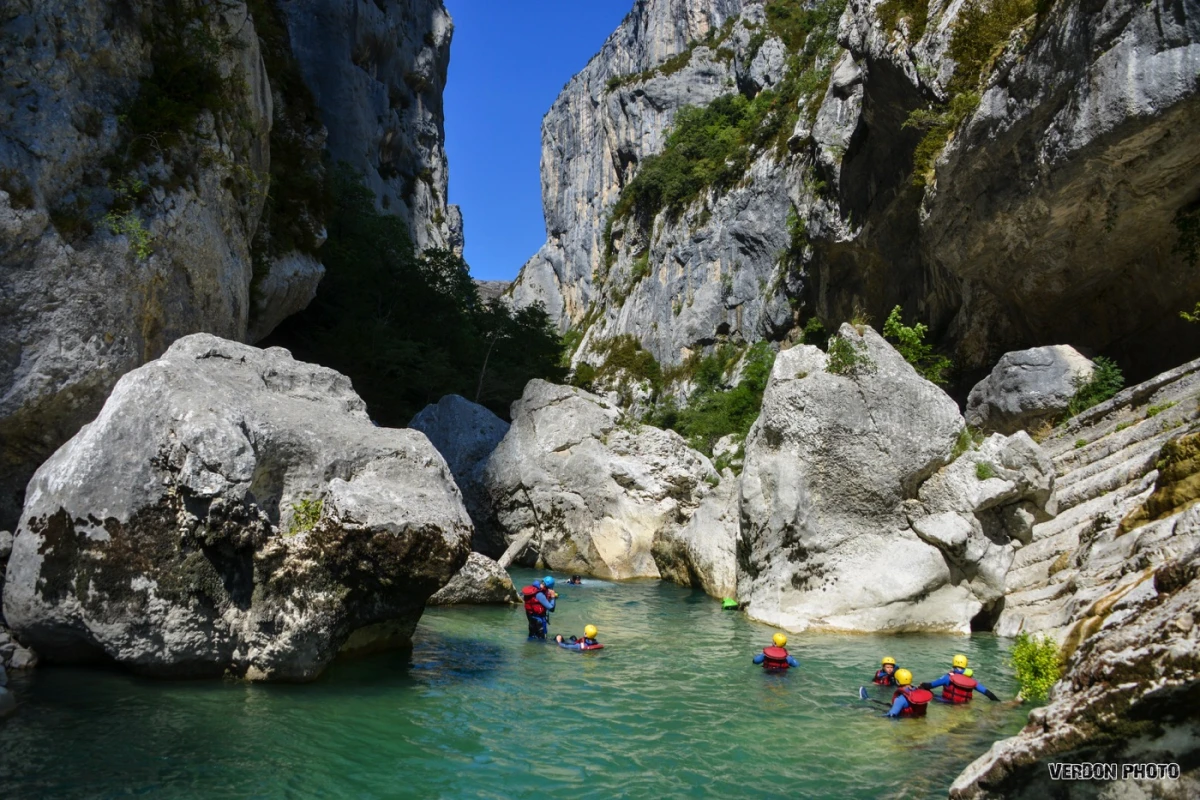 canyoning facile verdon