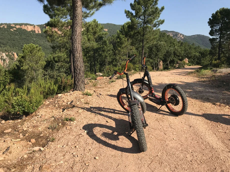 All-terrain electric scooter ride - near Fréjus - Expérience Côte d'Azur