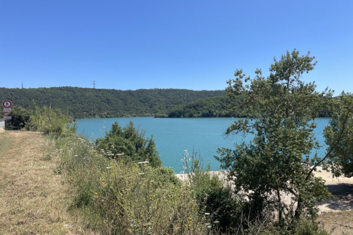 Electric mountain bike ride around the Saint Cassien lake - Expérience Côte d'Azur