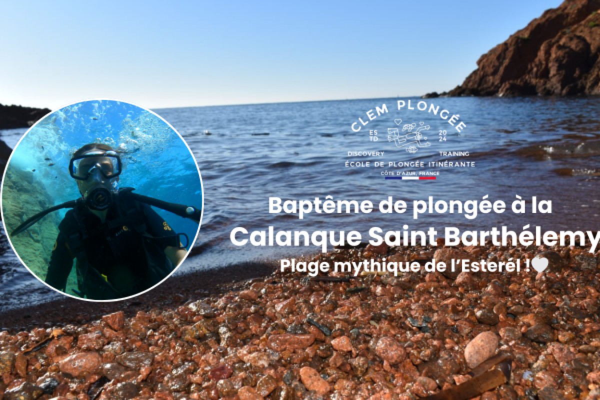 Scuba diving Calanque Saint-Barth (BEST-SELLER 2025) - Expérience Côte d'Azur