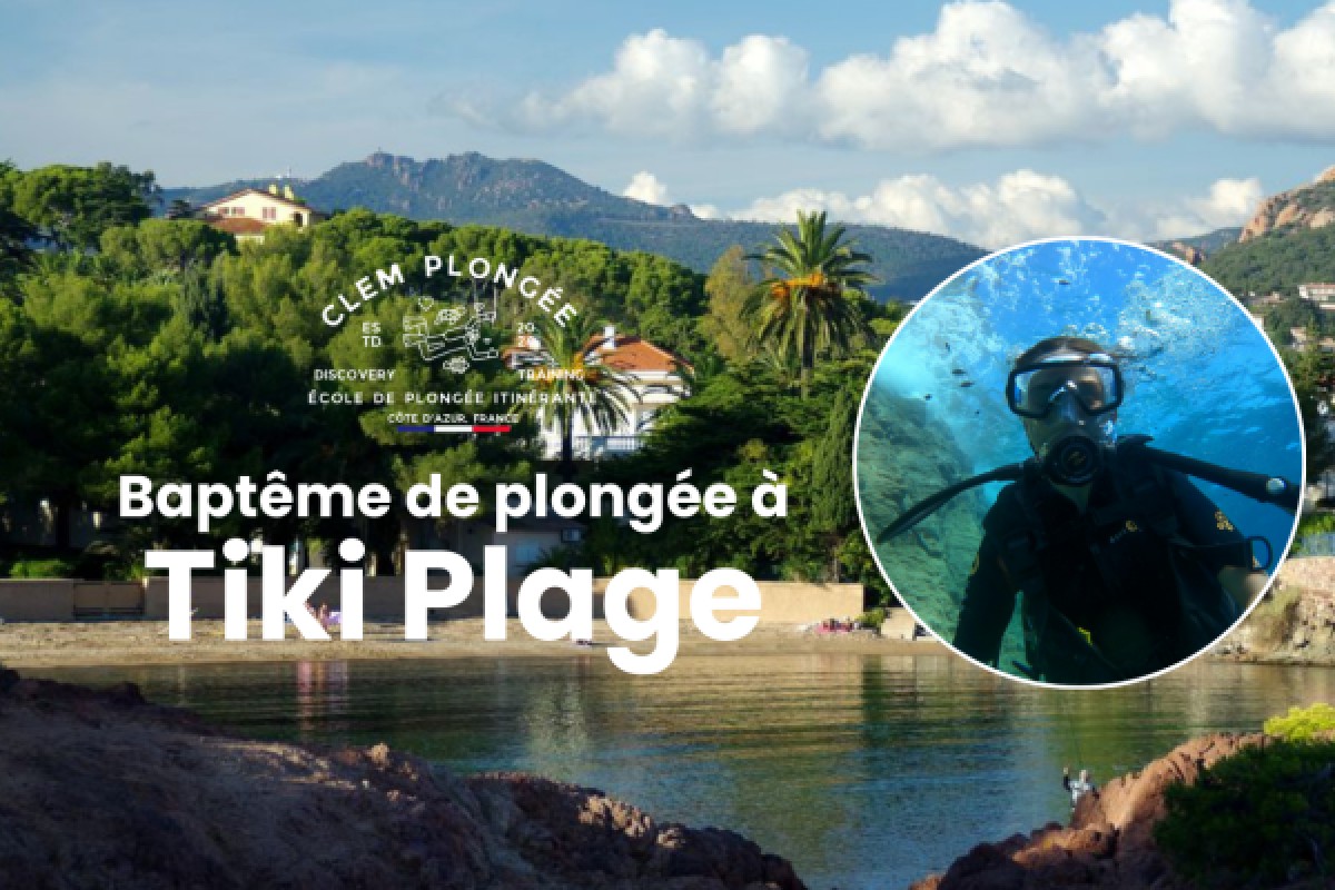 Day dive baptism (Tiki Plage) - Expérience Côte d'Azur
