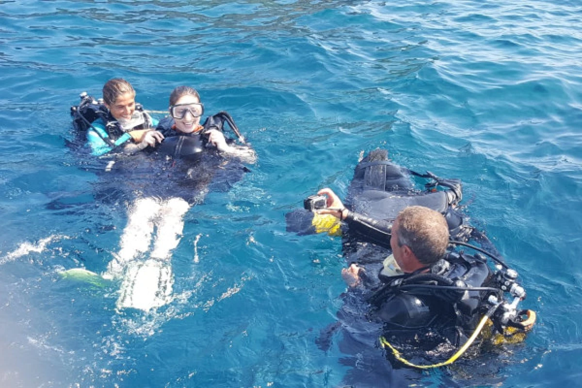 First dive - Port Fréjus - Expérience Côte d'Azur