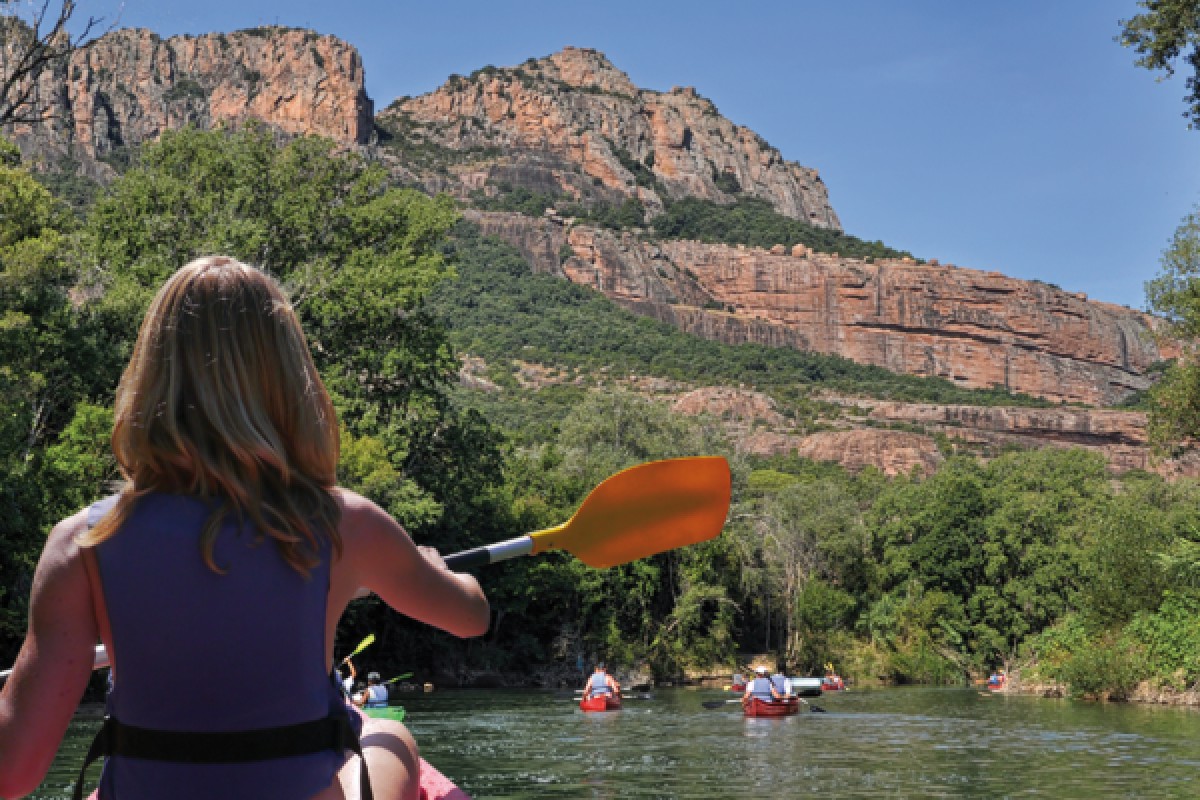 Canoe / kayak - From the Base to Noirel Lake - ECA - Expérience Côte d'Azur