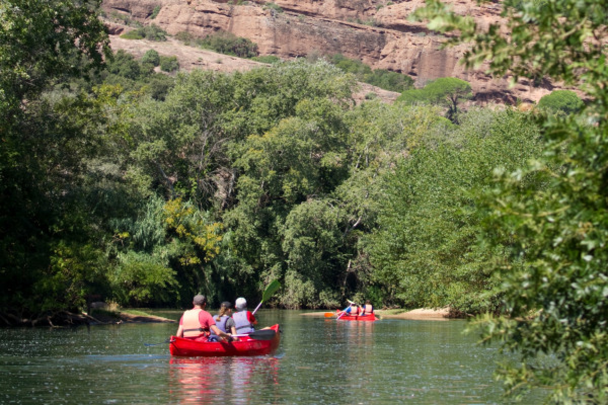 Canoe / kayak - From the Base to Noirel Lake - ECA - Expérience Côte d'Azur
