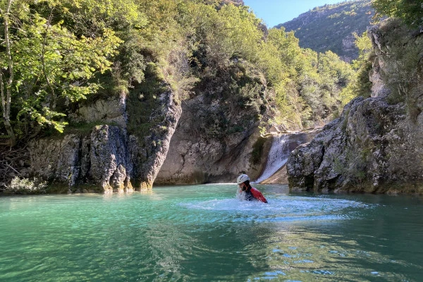 Saint Auban Canyon - Level 2 - Intermediate - Expérience Côte d'Azur