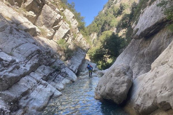 Gours du Ray Canyon - Level 1 - Beginners - Expérience Côte d'Azur