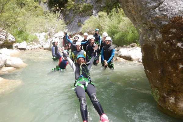 Canyoning Gour du Ray - Expérience Côte d'Azur