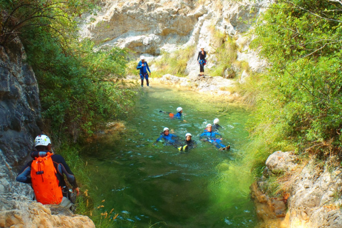 Sports canyoning - Roya Valley - Expérience Côte d'Azur