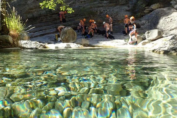 Canyoning of the Vésubie - Half day - Level 2 - Expérience Côte d'Azur