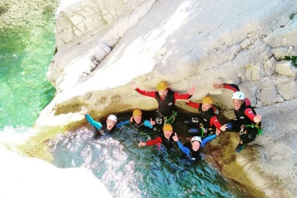 Gours du Ray canyoning - PROMO - Expérience Côte d'Azur