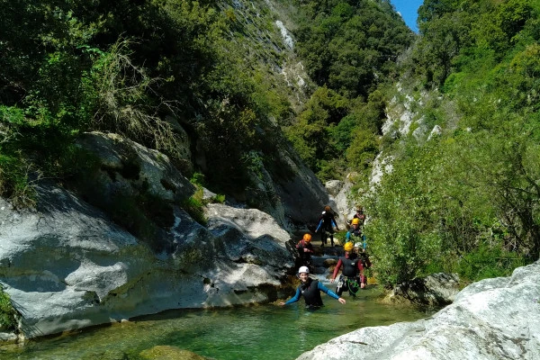 Gours du Ray canyoning - PROMO - Expérience Côte d'Azur