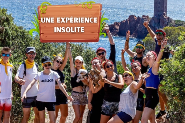 ADVENTURE FUSION Group Combo: Koh-Lantor + Treasure hunt - Expérience Côte d'Azur