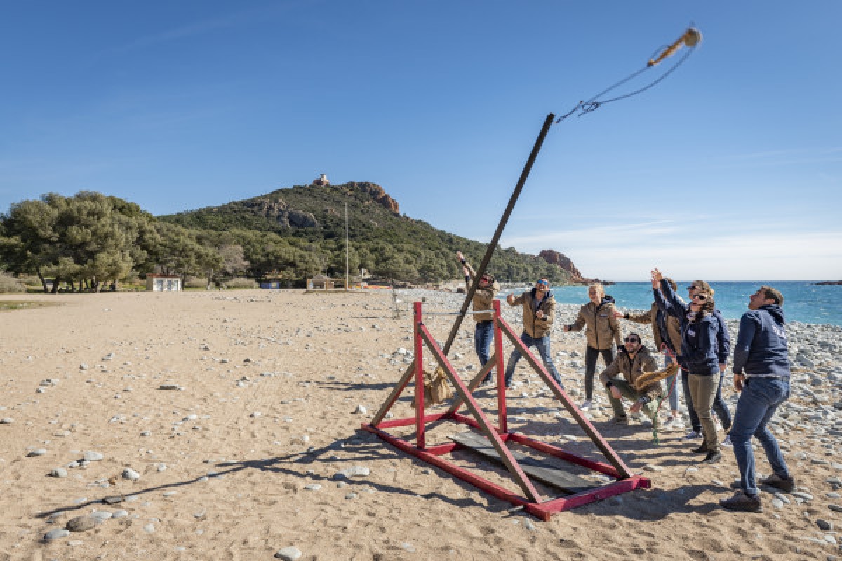 Build the most beautiful catapult and lead your clan to victory! - Expérience Côte d'Azur
