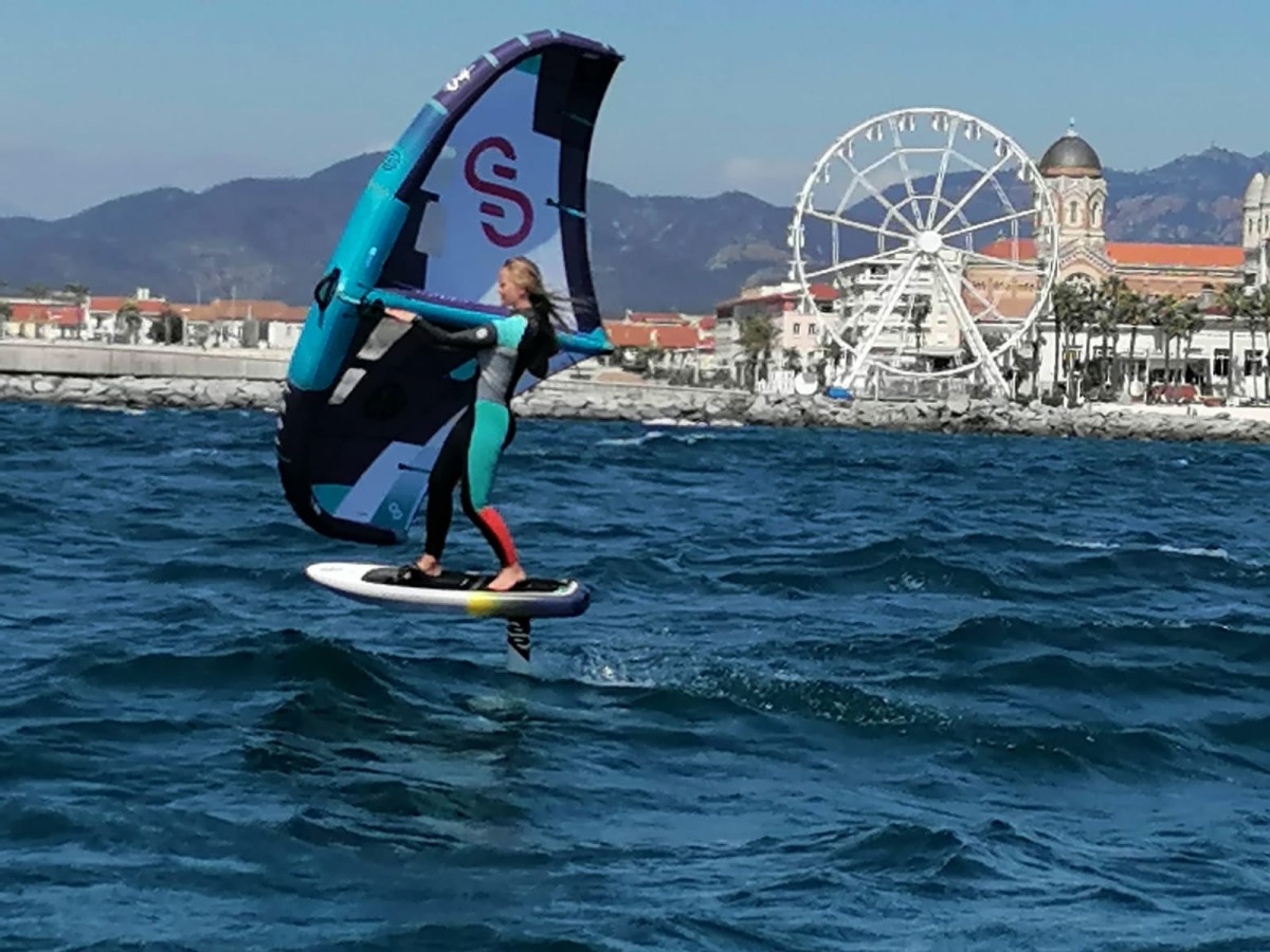 Wing Foil private lessons - Expérience Côte d'Azur