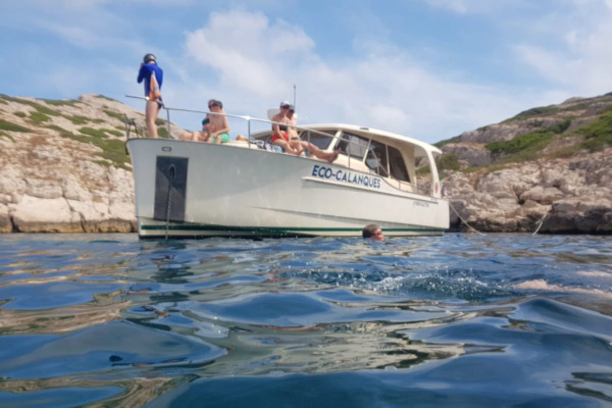 Cruise in the Calanques of Frioul with coffee and swimming - CNTL - Expérience Côte d'Azur