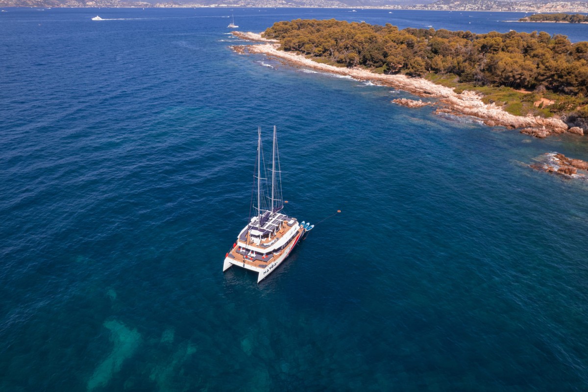 Catamaran day trip - Departure from Cagnes sur Mer to the Lérins Islands - Expérience Côte d'Azur