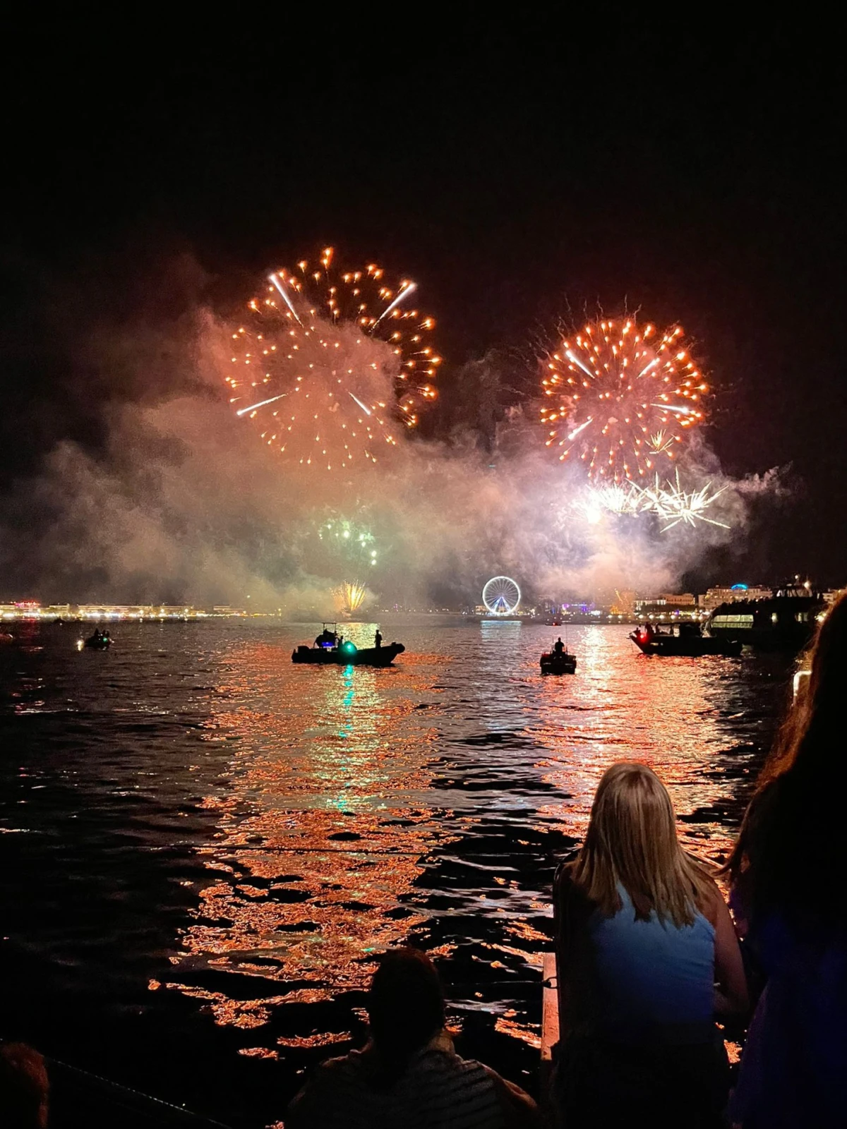 Catamaran evening at Marina Baie des Anges: dinner & fireworks at sea - Expérience Côte d'Azur