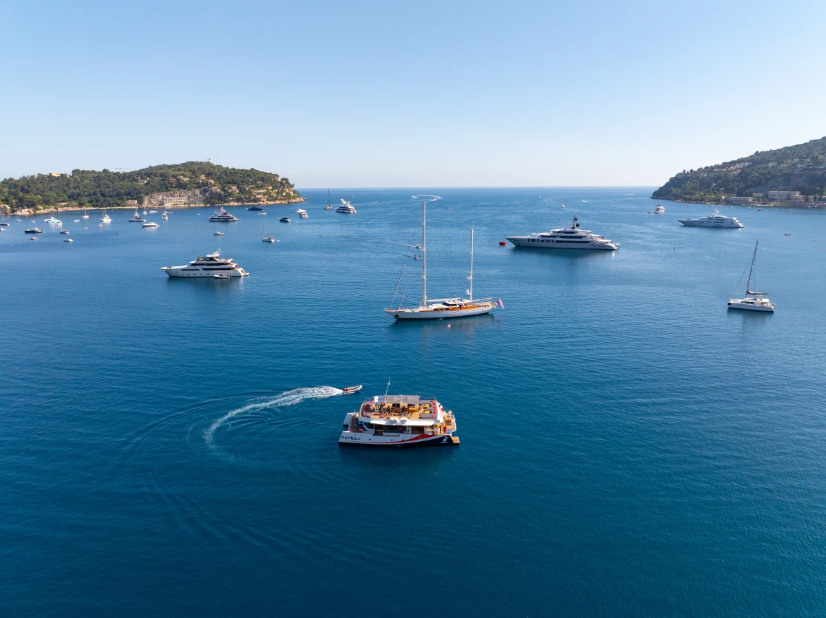 Relaxing afternoon catamaran cruise from Nice - Bay of Villefranche-sur-Mer & Saint-Jean-Cap-Ferrat - Expérience Côte d'Azur
