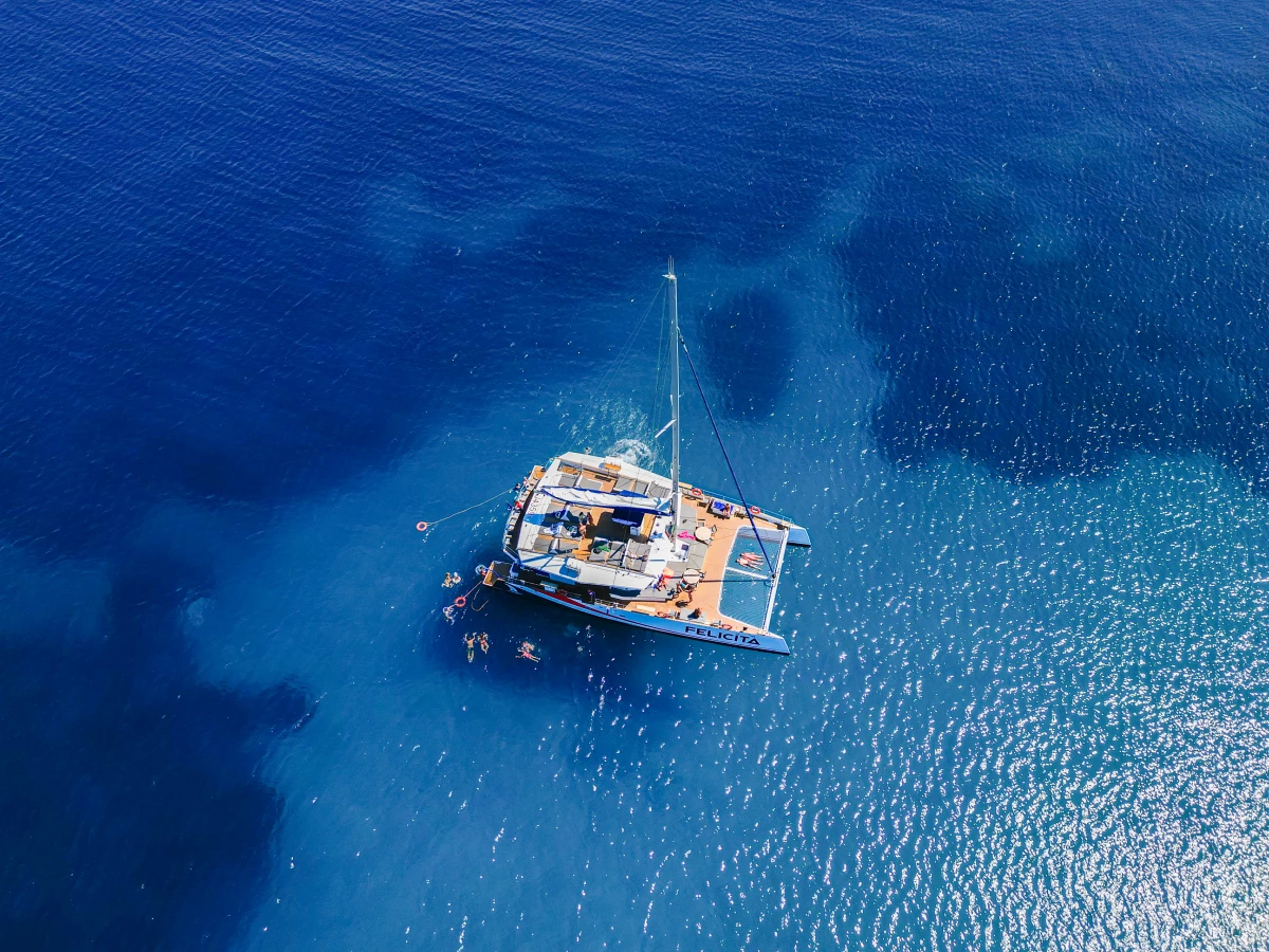 Maxi catamaran: A relaxing morning at sea - Île d'Or - Expérience Côte d'Azur
