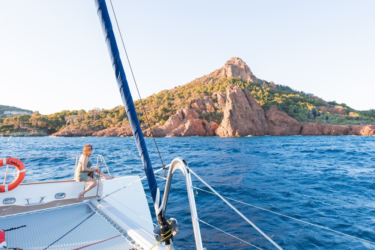 Departure St Raphaël - Sunset - Cap Dramont & Ile d'Or - Expérience Côte d'Azur