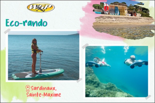Sea ride with eletrical scooter to Sardinaux Bay - Expérience Côte d'Azur