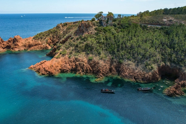 Sea excursion - Estérel Massif 2h30 - Expérience Côte d'Azur