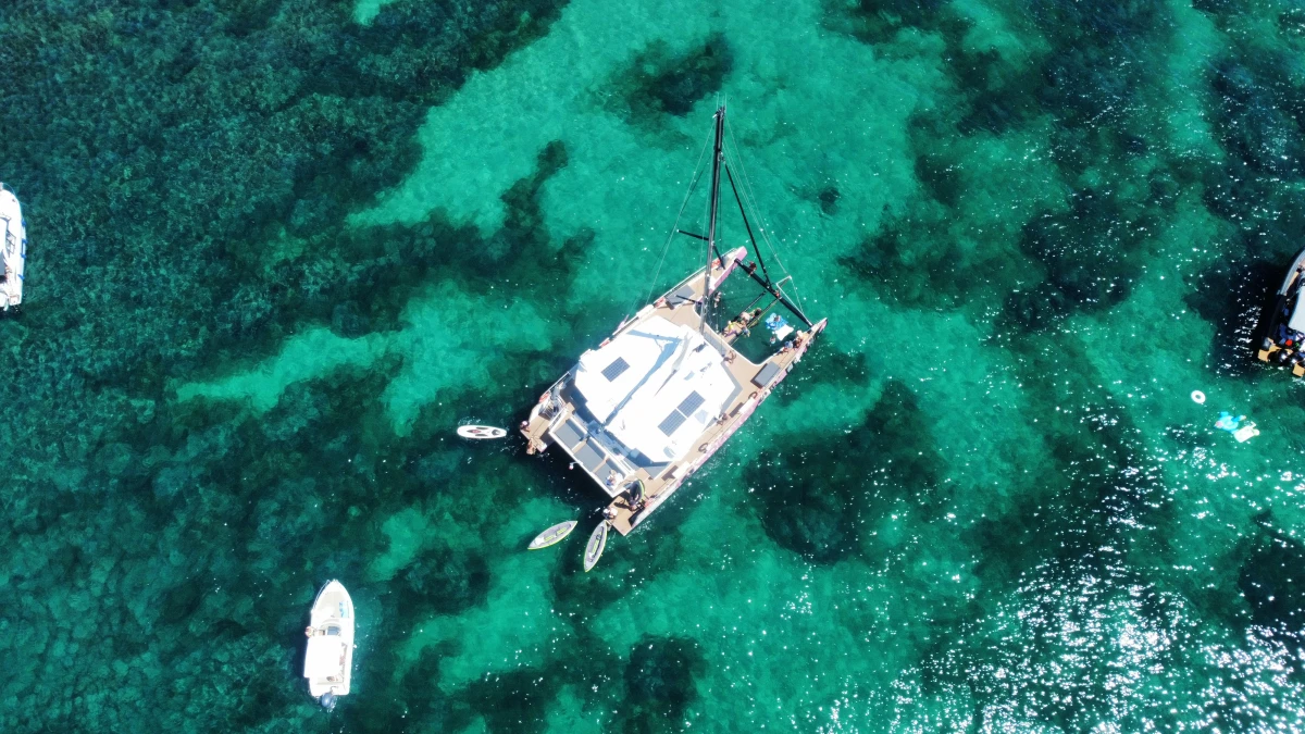 Catamaran day trip to Cap Taillat Departure Pampelonne - PROMO - Expérience Côte d'Azur