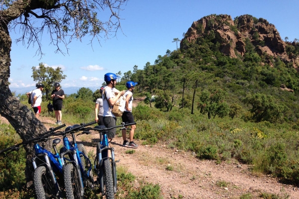 Electric Mountain Bike Excursion in the Estérel - Agay - Expérience Côte d'Azur