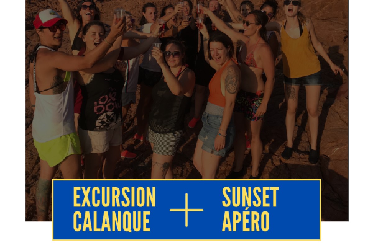 THE UNFORGETTABLE: CALANQUES EXCURSION + SUNSET APERITIF COMBO - Expérience Côte d'Azur