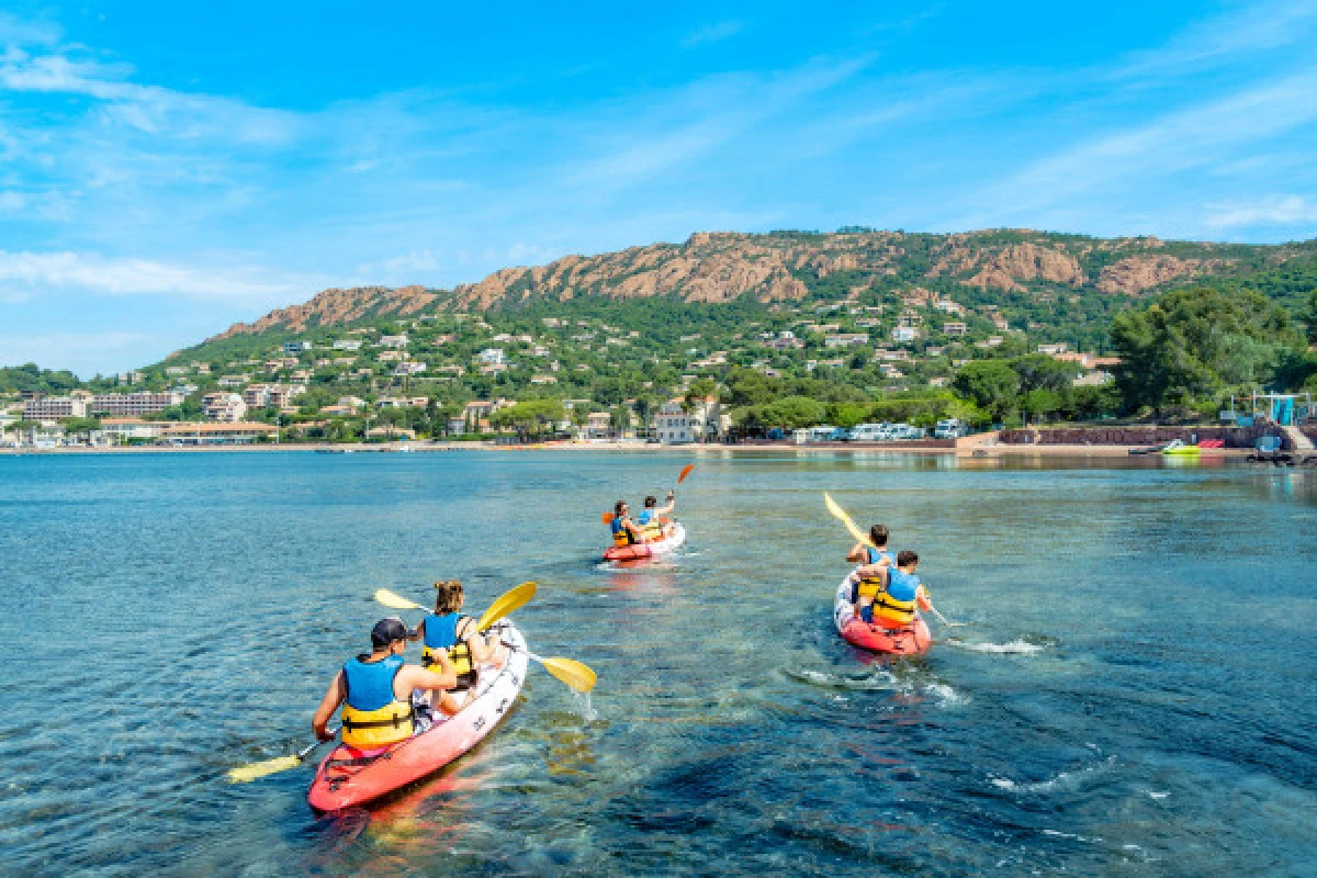 Kayak rental 1H AGAY - Expérience Côte d'Azur