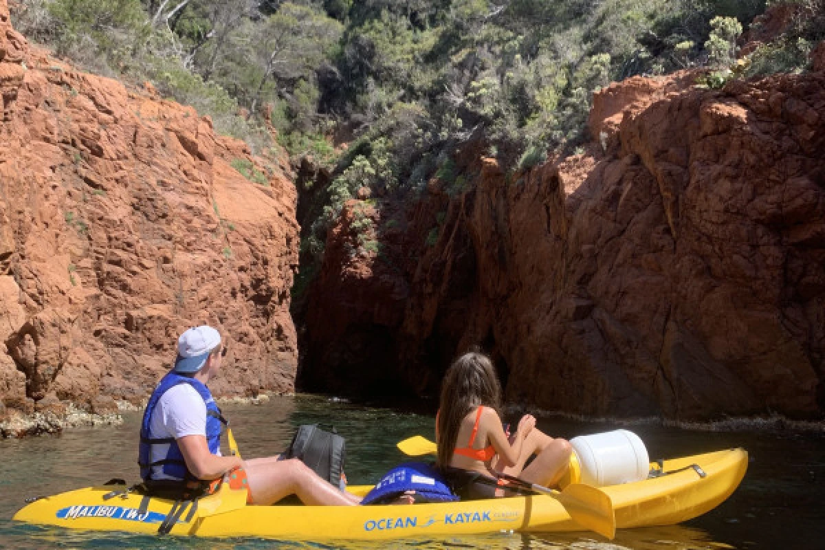 Kayak rental - Boulouris - Expérience Côte d'Azur