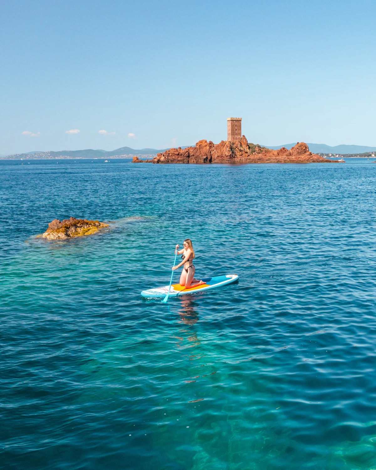 Paddle rental - In front of Ile d'or - Expérience Côte d'Azur