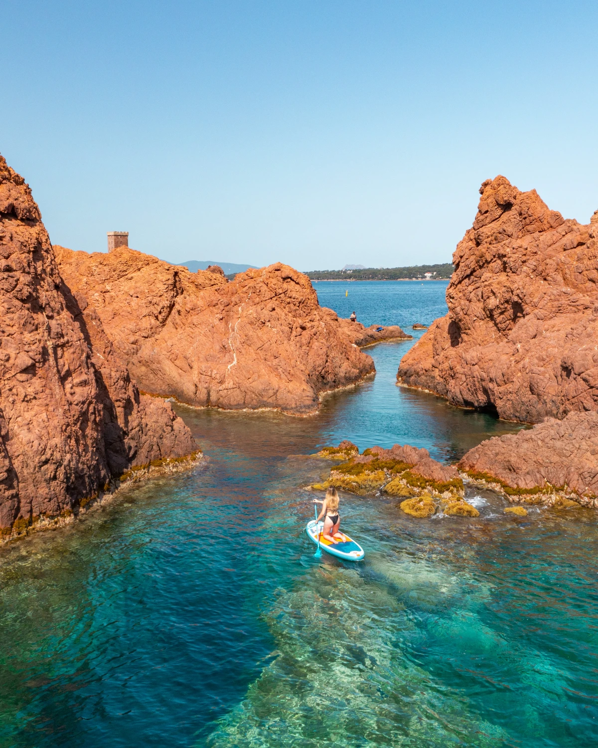 Paddle rental - In front of Ile d'or - Expérience Côte d'Azur