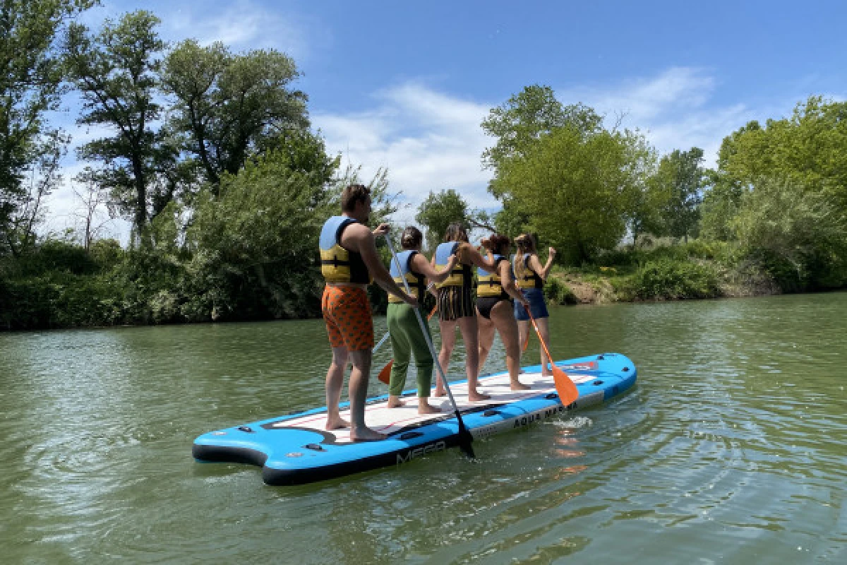 Giant paddle rental - Argens river - Expérience Côte d'Azur