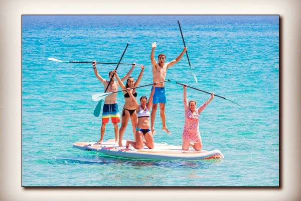 Giant Paddle rental - in the Gulf of Saint-Tropez, Pampelonne beach - Expérience Côte d'Azur
