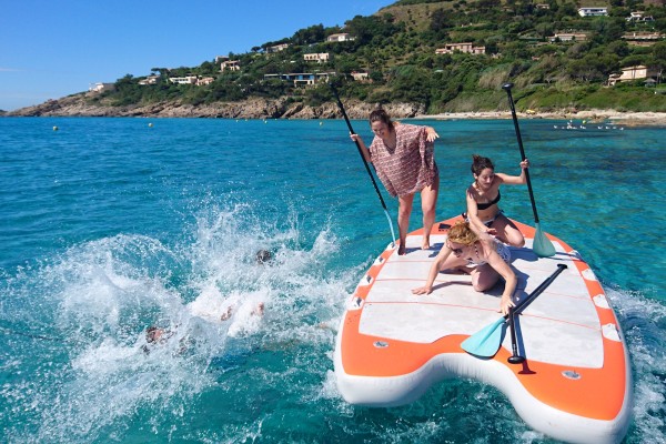 Giant Paddle rental - in the Gulf of Saint-Tropez, Pampelonne beach - Expérience Côte d'Azur